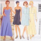 Flared Day Dress Bolero Set Size 6-12 Uncut Butterick 4798 Long Elegant Flirty Short Cropped Jacket