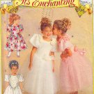 Girls' Cinderella Princess Dress Size 5-6x Butterick Sewing Pattern 6548 Flower Girl Wedding