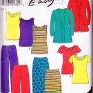 Trendy Fun Casual Knit Separates Size 8-18 Uncut New Look 6729 Weekend Chic Funky Basic Coordinates