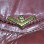 Burgundy Wine Vintage Etienne Aigner Envelope Purse Indie Retro Boho Trendy Stylish Crossbody Bag