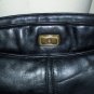 Inky Black Vintage Etienne Aigner Purse Shoulder Bag Retro Granny Ladylike Mod Feminine Chic Handbag