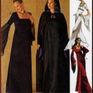 Women's Gothic Renaissance Gown and Cape Size 10-14 Uncut McCall's 2810 Elvira Vampire Dark Romantic