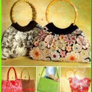 Funky Chic Bags Purses McCall's Sewing Pattern 4323 Crossbody Messenger Bag Handbag Tote Crafts