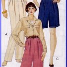Timeless Trousers Pants Shorts Size 10 Uncut McCall's 6985 Classic Pleats Palmer Pletsch Perfect Fit