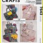 Picnic Beach Tote Bag and Mat McCall's Sewing Pattern 7643 Portable Baby Diaper Changing Accessories