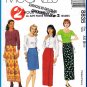 Elegant Chic Wrap Skirt Size 4-8 Uncut McCall's 8835 Basic Easy 2 Hour Skirt Dressy Weekend Casual
