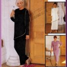 Asymmetrical Tunic Skirt and Pants Outfit Size 22 Uncut McCall's 9288 Mod Understated Elegant Chic