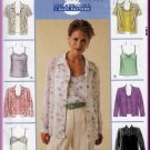 Matching Blouse Camisole Set Size 14-18 Uncut McCall's 9358 Pretty Elegant Feminine Button-up Shirt