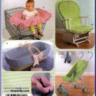 Baby Accessories Home Dec Protective Covers Simplicity Sewing Pattern 4636 Stroller Car Seat Basket