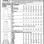 Fluttery Flowing Gored Tulip Skirt Size 6-12 Uncut Simplicity 4881 Bias Cut Feminine Flirty Stylish