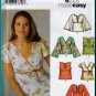 Boho Mod Chic Pullover Tops Size 8-14 Uncut Simplicity 5099 Hippy Bell Sleeves Empire Bodice Gathers