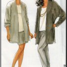 Pull-on Pants Skirt Cardigan Jacket All Sizes Uncut Simplicity 7406 Essential Relaxed Chic Separates