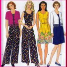Sweet Jumpsuit and Bolero Jacket Size 18-22 Uncut Simplicity 7594 Easy Chic Casual Summer Vacation