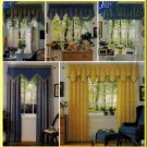 Home Dec Window Treatments Simplicity Sewing Pattern 7885 Gathers Pleats Drapery Valance Canopy