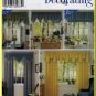Home Dec Window Treatments Simplicity Sewing Pattern 7885 Gathers Pleats Drapery Valance Canopy