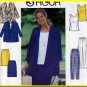 Easy Chic 3-Hour Separates Outfit Size L-XL Uncut Simplicity 7973 Basic Cardigan Tank Top Skirt Pant
