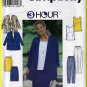 Easy Chic 3-Hour Separates Outfit Size L-XL Uncut Simplicity 7973 Basic Cardigan Tank Top Skirt Pant