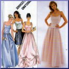 2-piece Dress Bustier Top and Puffy Skirt Size 12-16 Uncut Simplicity 8499 Sweet Evening Formal Ball
