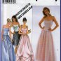 2-piece Dress Bustier Top and Puffy Skirt Size 12-16 Uncut Simplicity 8499 Sweet Evening Formal Ball