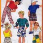 Children's Easy-to-sew Pull-on Bottoms Sz L Uncut Simplicity 7534 Elastic Jams Bermuda Shorts Pants