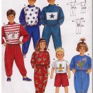 Children's Baggy Retro 90s Sweatsuit Sz 2-10 Burda Sewing Pattern 5411 Knit Outfit Tops Bottoms