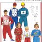 Children's Baggy Retro 90s Sweatsuit Sz 2-10 Burda Sewing Pattern 5411 Knit Outfit Tops Bottoms