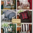 Fancy Throw Pillows Cushions Butterick Sewing Pattern 6097 Waverly Bedroom Shams Heart Neckroll