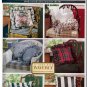 Fancy Throw Pillows Cushions Butterick Sewing Pattern 6097 Waverly Bedroom Shams Heart Neckroll