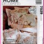 Home Dec Pillow Cushion Essentials McCall's Sewing Pattern 7529 Shams Neckroll Neck Pillow Wedge