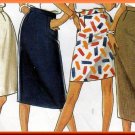 Classic Women's Skirts in 4 Lengths Sz 8-18 Uncut New Look 6335 Basic Slim Straight Skirt Waistband