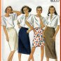Classic Women's Skirts in 4 Lengths Sz 8-18 Uncut New Look 6335 Basic Slim Straight Skirt Waistband