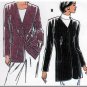 Women's Classic Tailored Jacket Topper Sz Xs-XL Uncut Kwik Sew 2465 Semi-fitted V-neck Princess Seam