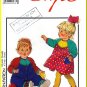 Cute Dress and Romper for Babies Sz 3MO-24MO Uncut Style Sewing Pattern 1805 Charming Casual Outfit