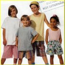 Easy Sew Children's Elastic Shorts Sz L McCall's Sewing Pattern 7017 Pull-on Beginner Basic 1-Hour
