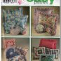 Home Dec Design Decorated Pillows Simplicity Sewing Pattern 9243 Ruffled Flanged Shams Cushions