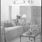 Classic Home Dec Slip Covers Pillows Simplicity Sewing Pattern 9529 Cottage Couch Sofa Chair Cover