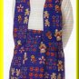 Simple Basic Girls' Vest Skirt Sz 5-6x Butterick Sewing Pattern 5134 Casual Playtime School Clothes