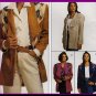 Women's Unique Creative Decorative Jacket Sz 8-12 Uncut McCall's 6959 Wing Collar Fancy Artsy Yoke