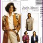 Women's Unique Creative Decorative Jacket Sz 8-12 Uncut McCall's 6959 Wing Collar Fancy Artsy Yoke