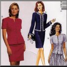 Ladylike Sophisticated Skirt and Jacket Ensemble Sz 8-12 Uncut McCall's 8183 Elegant Feminine Office