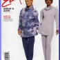 Women's Easy Simple Knit Outfit Sz 4-14 Uncut McCall's 9055 Stretch Funnel Neck Top Pull-on Pants