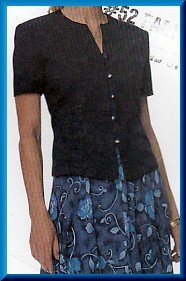 Ladylike Women's 2-Piece Outfit Sz 6-12 Uncut McCall's 9327 Long Gored Bias Skirt Princess Seam Top