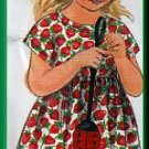 Sweet Girl's Tunic Fun Applique Dress Sz 2-4 Uncut Simplicity 9464 Cute Fun Ladybug Purse Headband