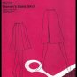 Timeless Classic Ladylike  Women's Skirt Sz 10-18 Uncut Basic Knits 105 A-Line Gored Pleated Skirt