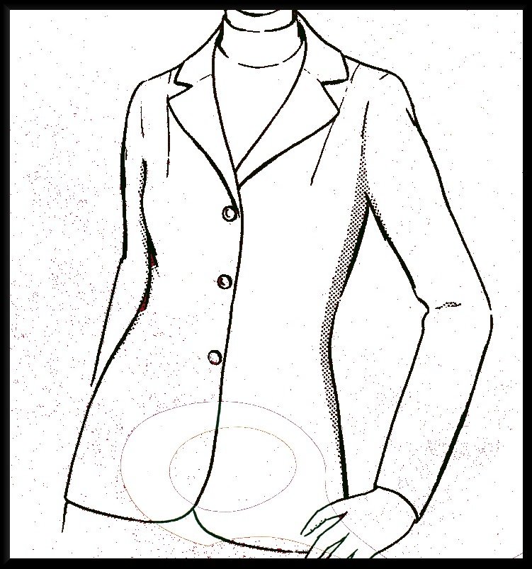 Mod Chic Women's Stretch Blazer Sz 8-18 Uncut Basic Knits 116 Notch Collar Basic Button Front Jacket
