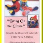 Plush Clown Bear Child's Toy Doll Bring on the Clown Sewing Pattern Arts and Crafts