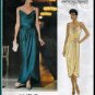 Sophisticated Glamorous Flowing Blouson Dress Sz 8-12 Uncut Vogue 1137 Chic Elegant Wrap by Kasper