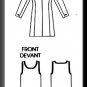 Long Jacket Skirt Suit Sz 8 Vogue Sewing Pattern 1867 Retro 80s Minimalist Style Christian Dior