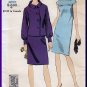 Elegant Misses' Dress Jacket Suit Sz 14 Vogue Sewing Pattern 7042 Jackie O Sophisticated Chic