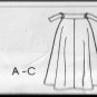 80s Secretary Flared Skirt Sz M McCall's Sewing Pattern 8107 Retro Indie Professional Schoolteacher